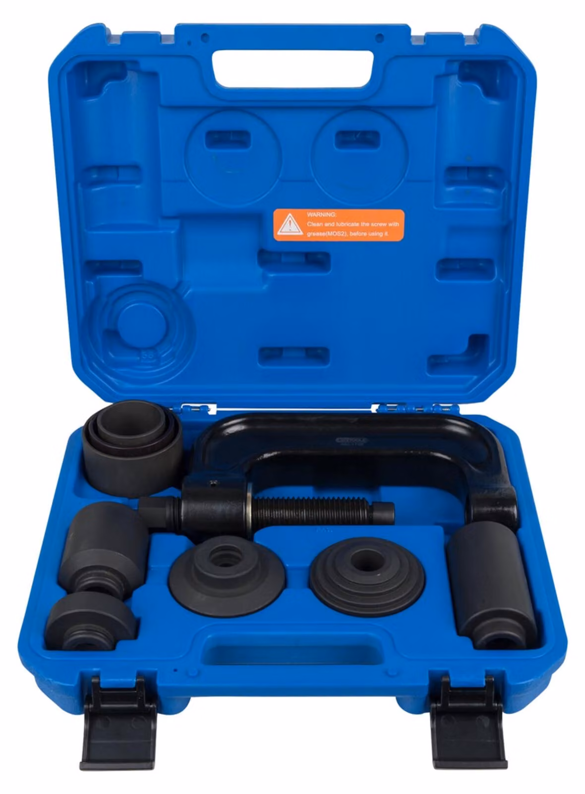 KS TOOLS Set di staffe a C e adattatori universali, 9 pezzi ( 460.1735 )