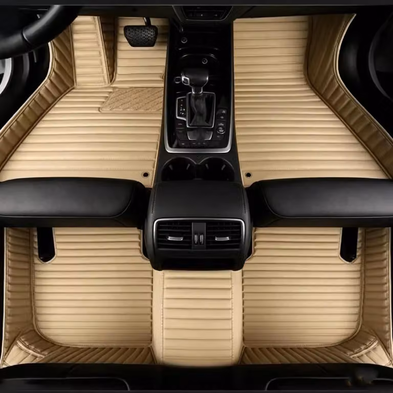 Tappetini per auto, impermeabili, con design antiscivolo, disponibili in vari colori