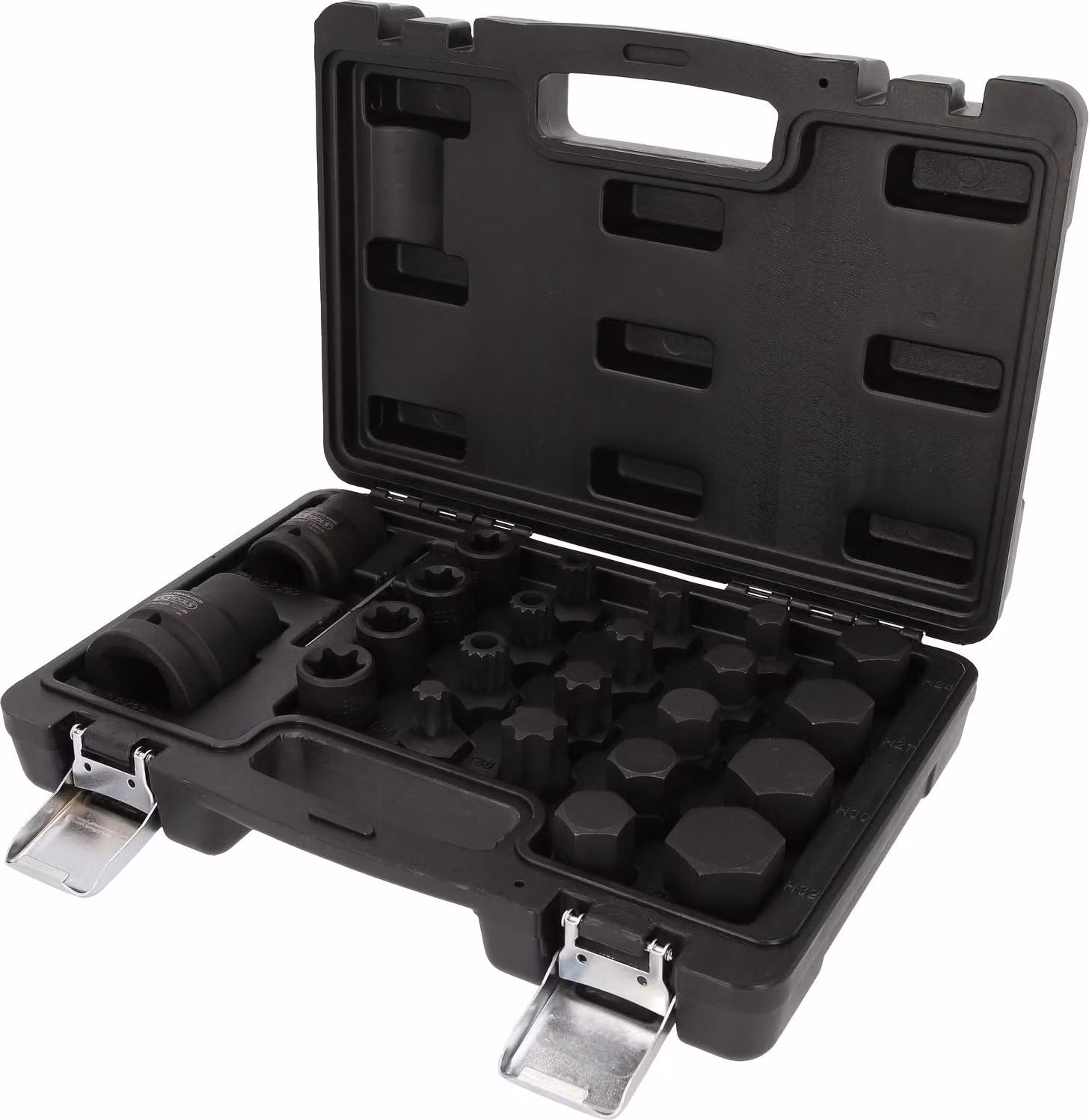 set di punte intercambiabili da 3/4" + 1", 23 pezzi