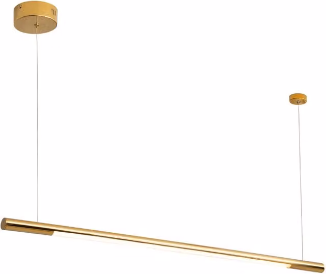 Lampada sospesa LED dorata 100cm 16W Maxlight P0356