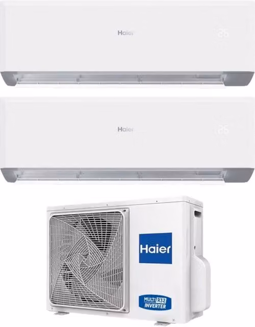 Condizionatore Dual Split Haier Revive 9+9 Bianco con Wi-Fi Integrato e Classe Energetica A++
