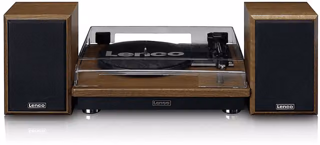 Giradischi Lenco LS 100WD Bluetooth con trazione a cinghia, colore marrone Oak – 2