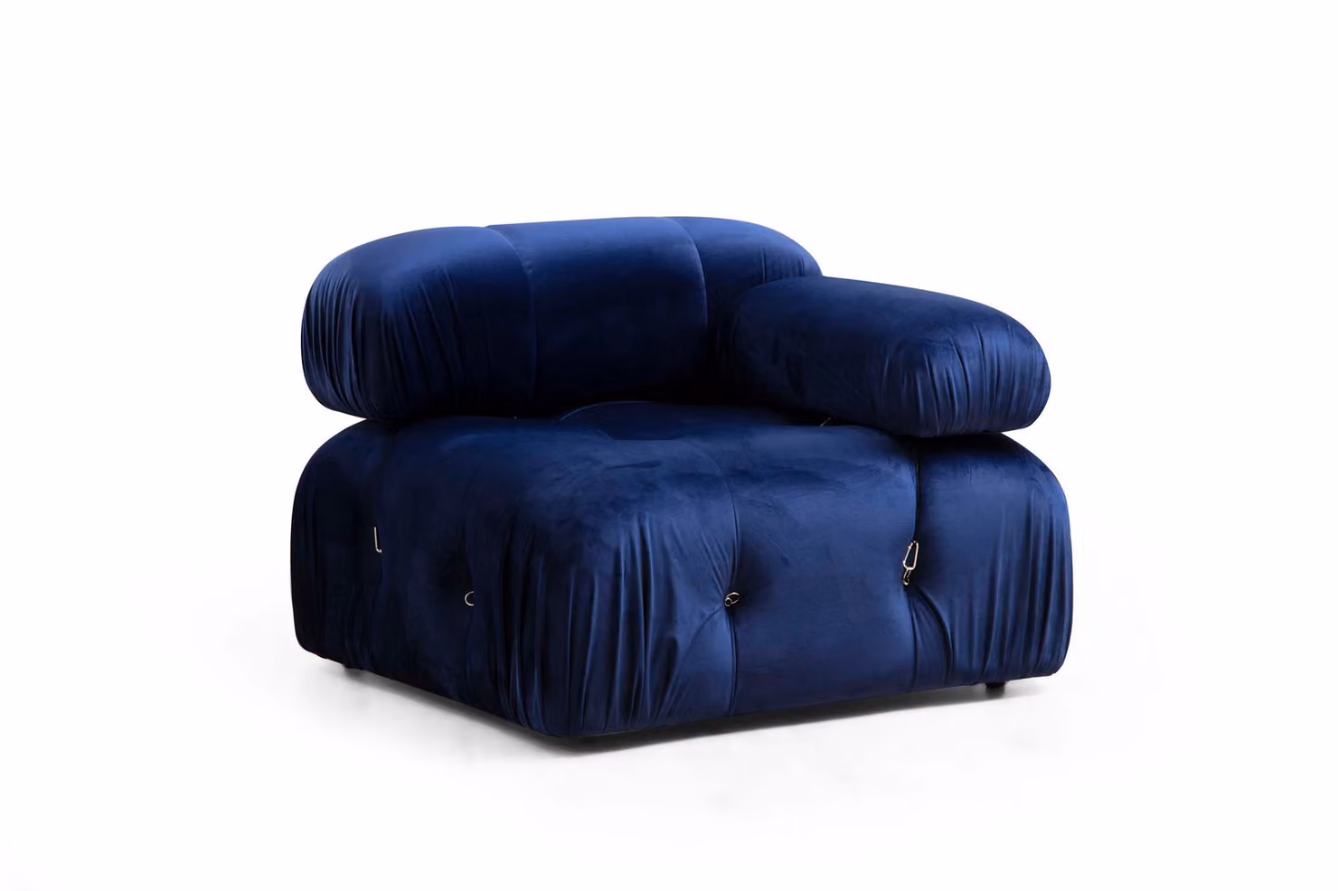 Hanah Home, Bubble- ARE1434, blu, divano letto, struttura: Legno di faggio / truciolato