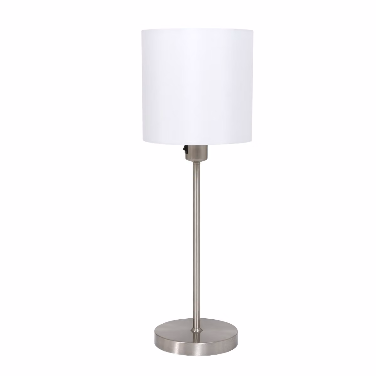 Lampada da tavolo - acciaio - NOOR - metallo tessile - Ø 20cm - E27 - 1563ST - Mexlite