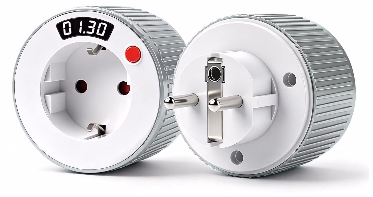 Timer digitale per prese con display a LED (1 minuto - 24 ore)
