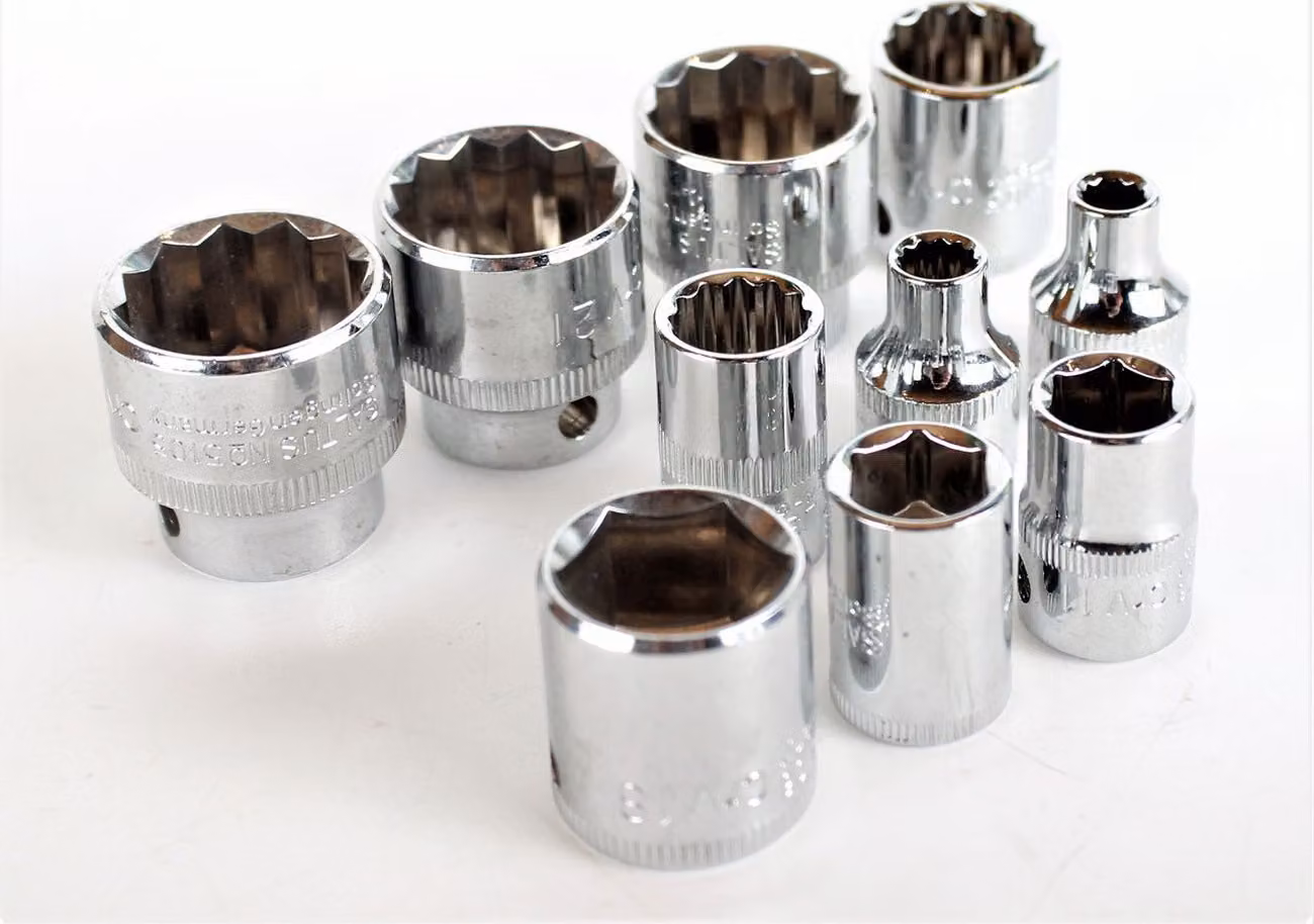 Set di prese SALTUS 10 pezzi chiavi a bussola da 3/8" prese a bussola 5105