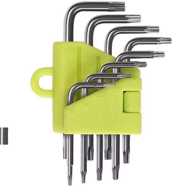 Set di chiavi Torx da 8 pezzi con valigetta da trasporto