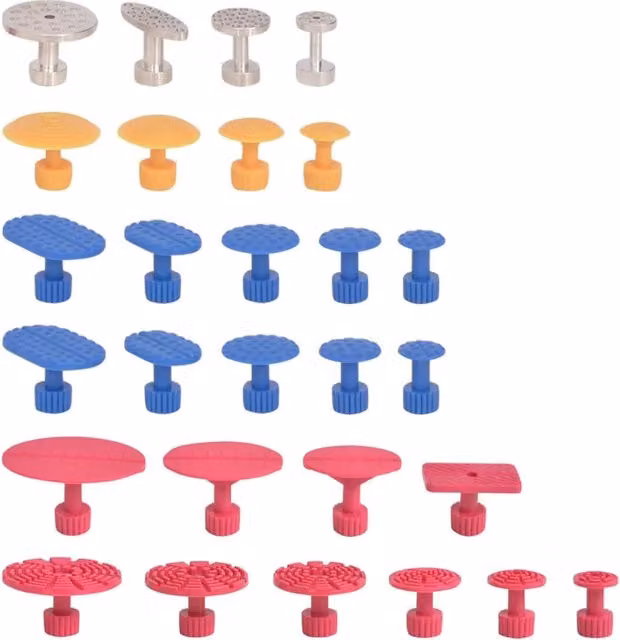 Set da 80 pezzi per rimozione ammaccature senza verniciatura in acciaio inossidabile vidaXL multicolore