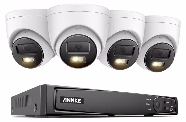 Telecamera di sicurezza - Videosorveglianza - Telecamera esterna - Telecamera IP - Telecamera a cupola - 12MP Ultra HD