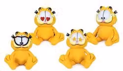 Peluche Garfield di Grandi Giochi, colore arancione, Altezza: 27 cm