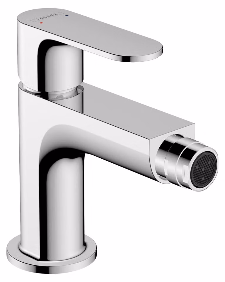 Hansgrohe Rebris S 72210001, rubinetto per bidet dal design moderno, altezza 15,2 cm, finitura cromata