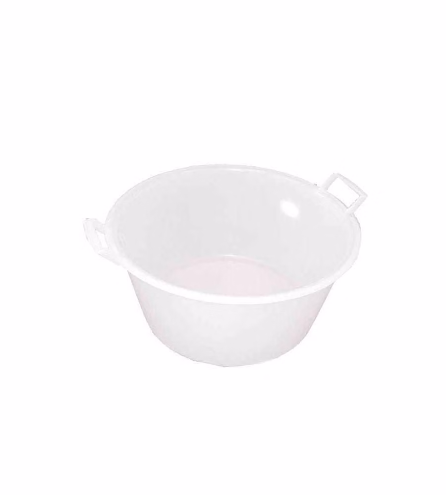 Bacinella Tonda Polietilene Bia. L 50  55 Stefanpl