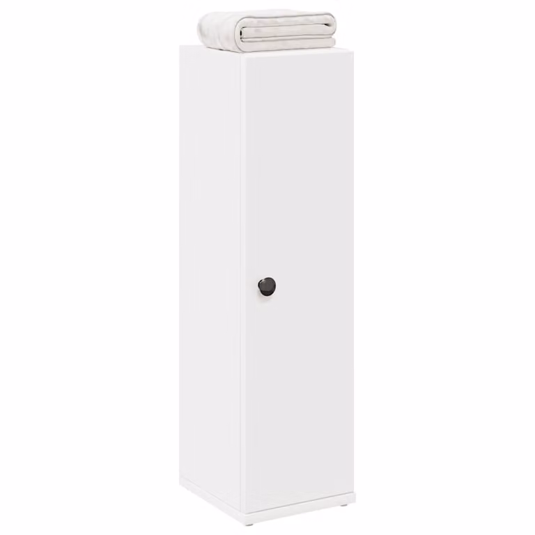 Mobile da bagno vidaXL bianco con ante a battente e ripiani interni L: 20,5 cm, P: 22 cm, H: 72 cm