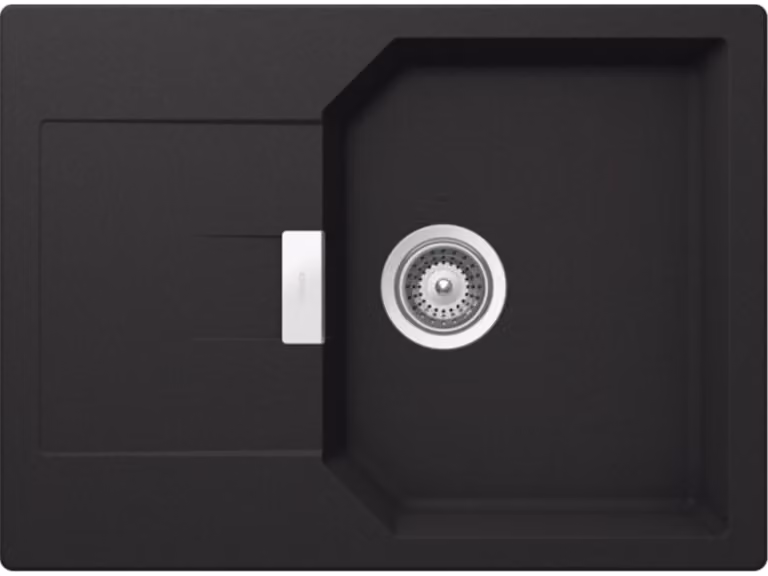 Lavello da incasso Schock Manhattan D-100S A Onyx - Lavello da appoggio