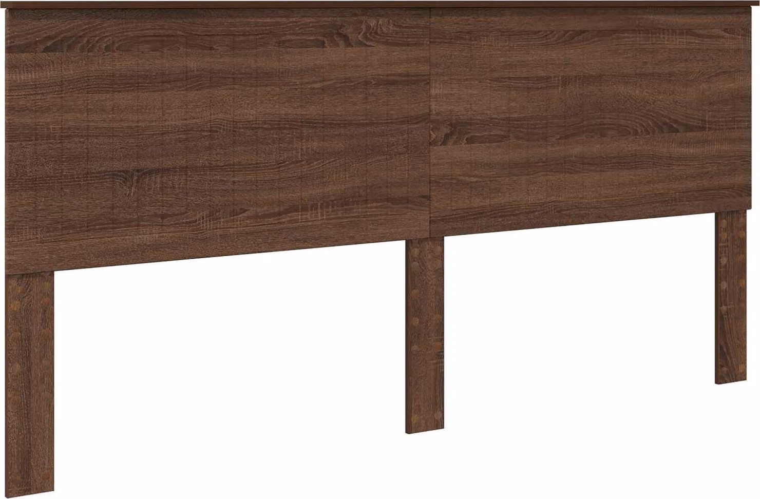 Testiera con testiera Rovere Marrone 200 cm Legno multistrato