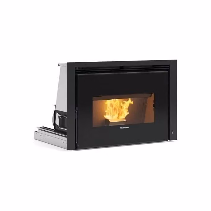 Extraflame Inserto a Pellet Comfort P85 Nero L 88 cm x P 61,5 cm x H 60 cm – 3