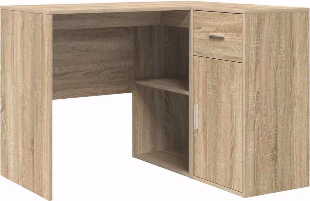 Scrivania ad angolo con cassetto Rovere Sonoma 102 x 88 x 75 cm