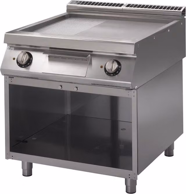 Piastra per griglia elettrica Gastro M 700 Plus Gm70/80Ftres-Cr 2/3 liscia 1/3 scanalata