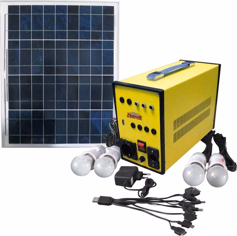 Mauk Solarpanel 40 W Powerpack LED-Lampada