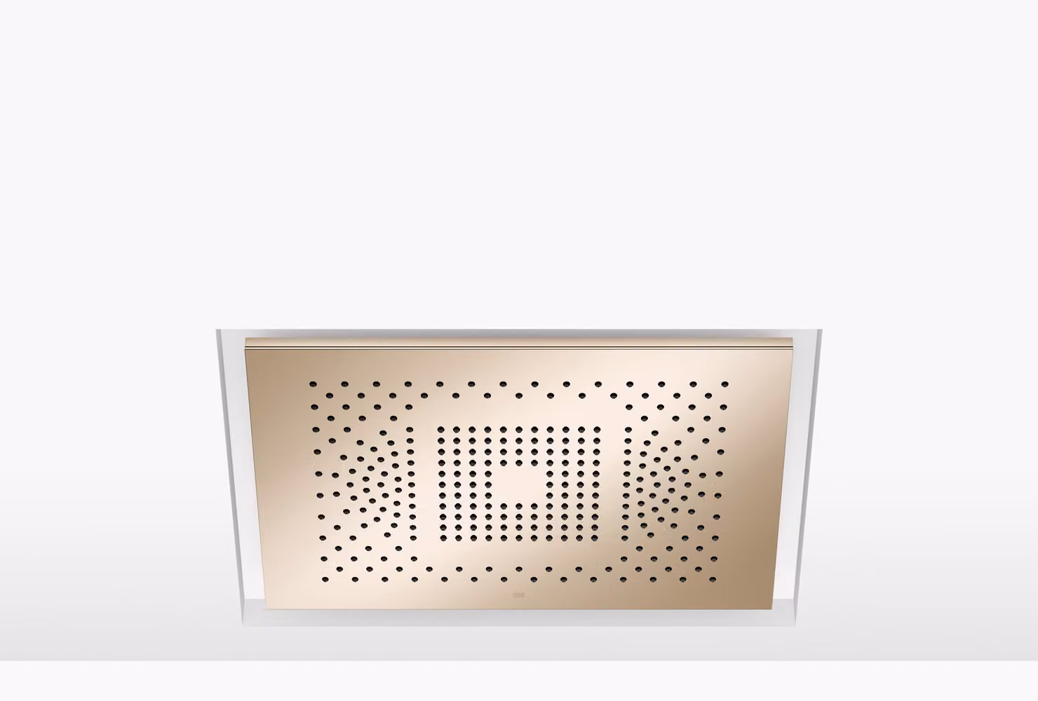 Dornbracht SERENITY SKY Panneau de pluie pour montage au plafond avec lumière, 41771979-47, 41771979-47