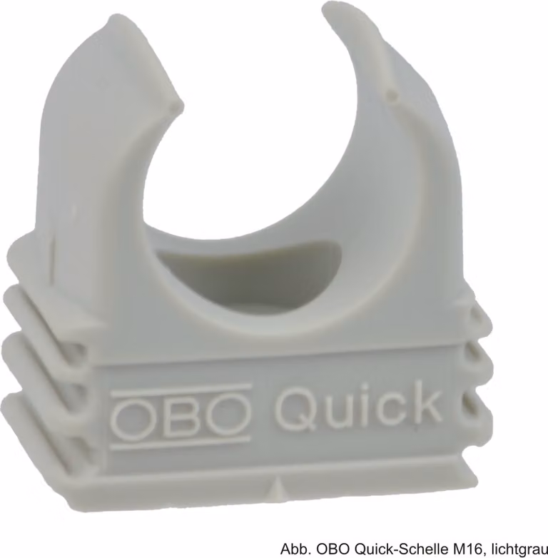 OBO Morsetto rapido M16, grigio chiaro, 100 pezzi, 2149004-100
