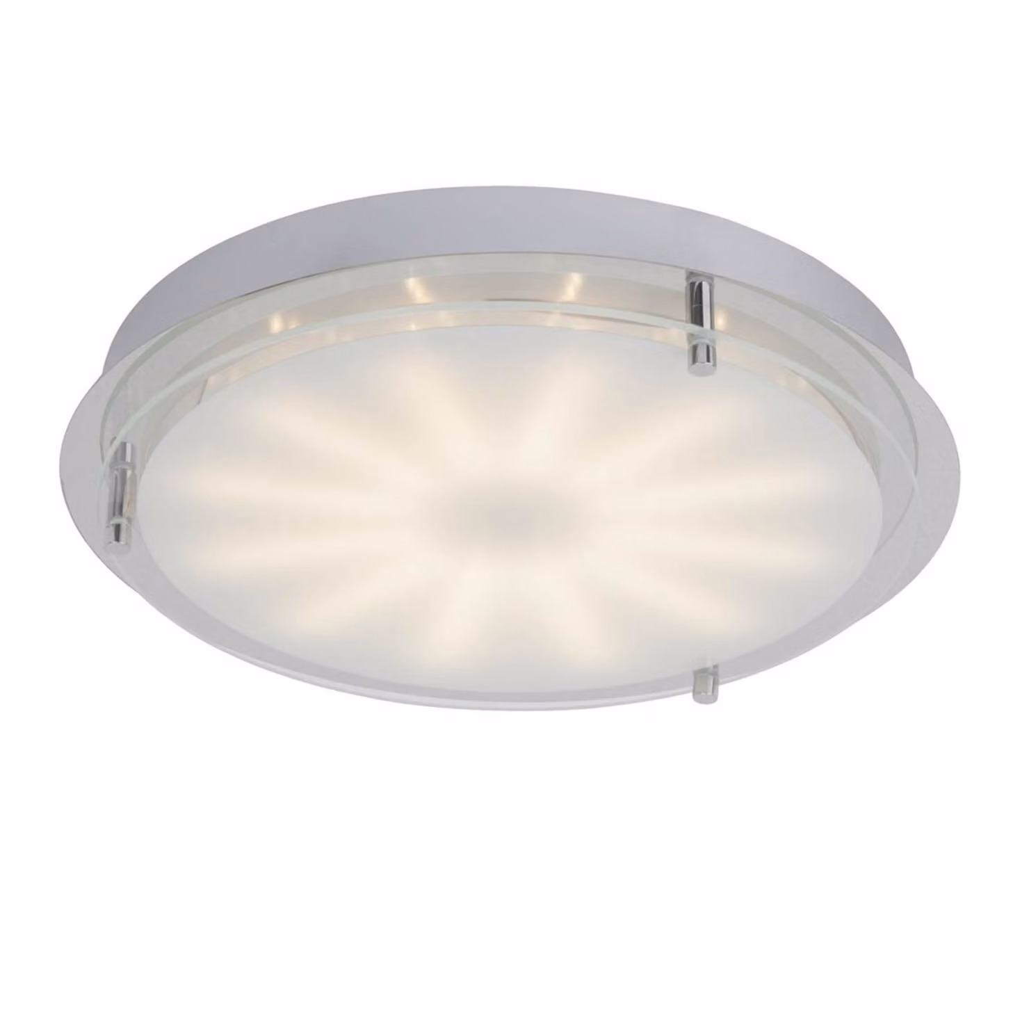 Brilliant Mollie LED 15W WA/DE dm330 Applique e plafoniera cromata G94164/15