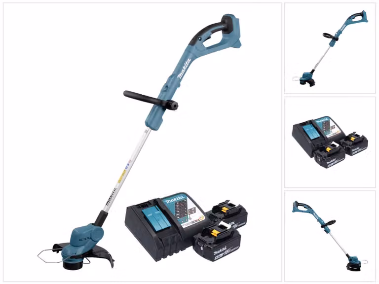 Tagliaerba a batteria Makita DUR 193 RT 18 V 260 mm + 2x batteria 5,0 Ah + caricabatterie