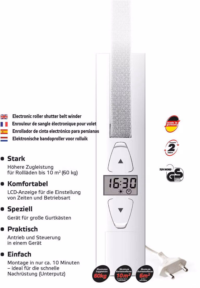 Superrollo GW255 - Avvolgitore per tapparelle Comfort Plus