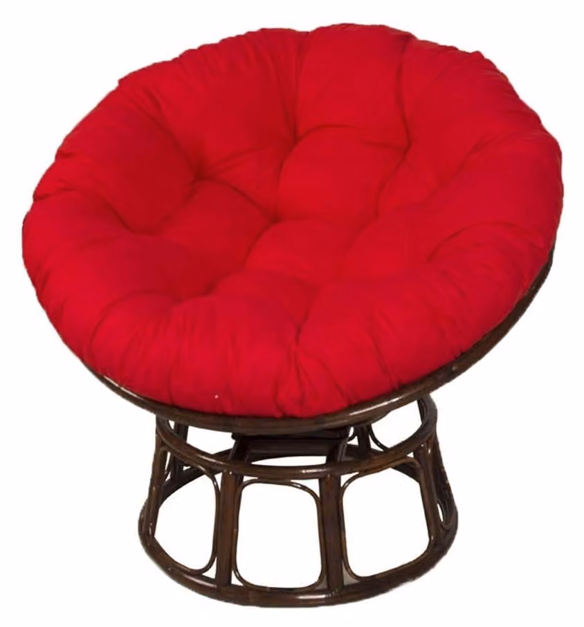 Cuscino per sedia a dondolo, 120x120 cm, per momenti di relax confortevoli