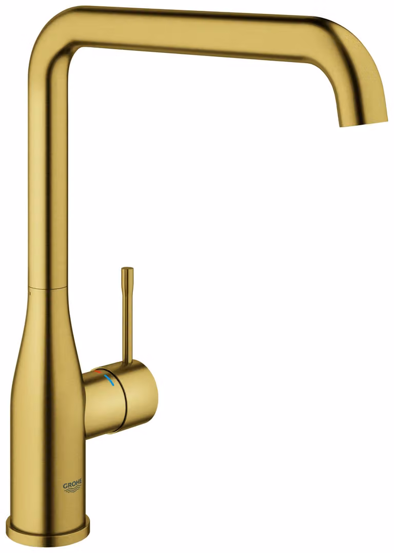 GROHE Essence Mitigeur monocommandé pour évier, saillie 220mm, orientable, bec haut, 30505GN0, 30505GN0