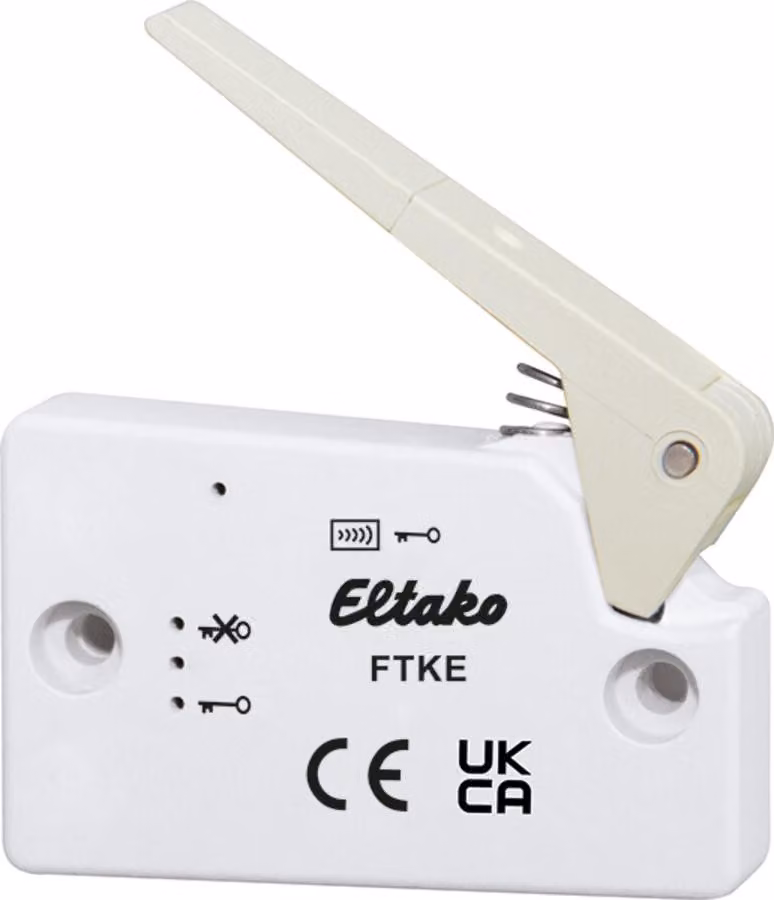 Contatto senza fili Eltako per porte e finestre bianco puro FTKE-rw