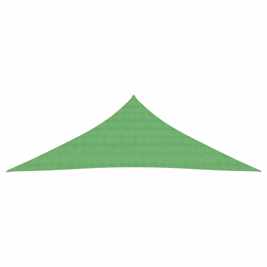 The Living Store Tenda da sole 160 g/m² Verde chiaro 5x5x6 m HDPE