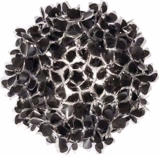 Plafoniera Slamp Clizia Mama non Mama con tecnologia LED in oro/ottone o nero