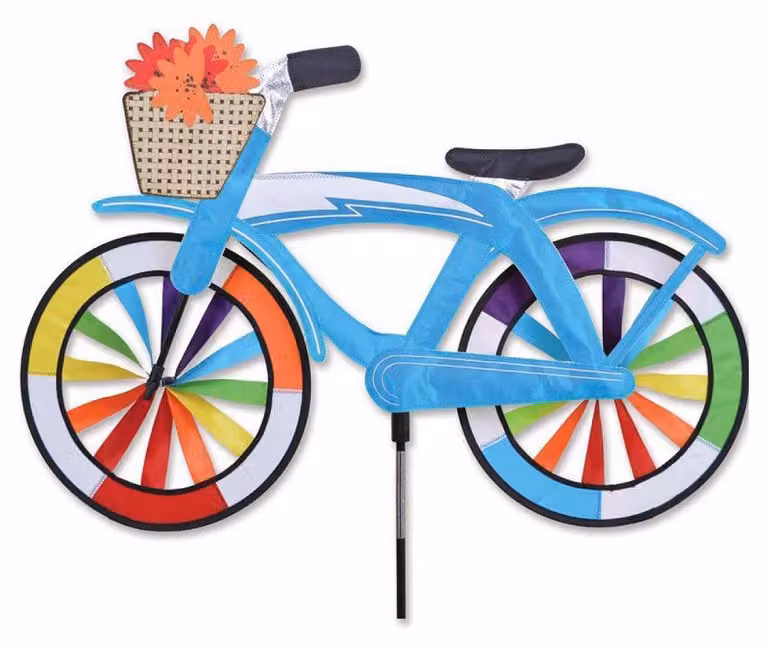 Premier Kites: banderuola per mobili da giardino, modello "cruiser" blu, adatta per biciclette