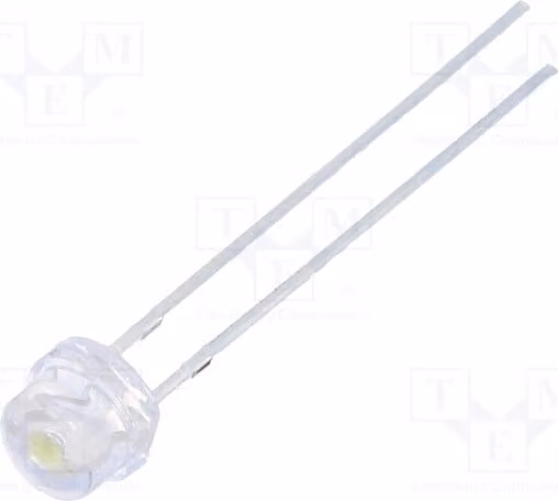 5 LED, luce bianca fredda, 1800÷2300 mcd, 110°, 4,8 mm, 2,8÷3,4 V, FYL-48D4UWC1A, diodi LED a montaggio superficiale (SMD)
