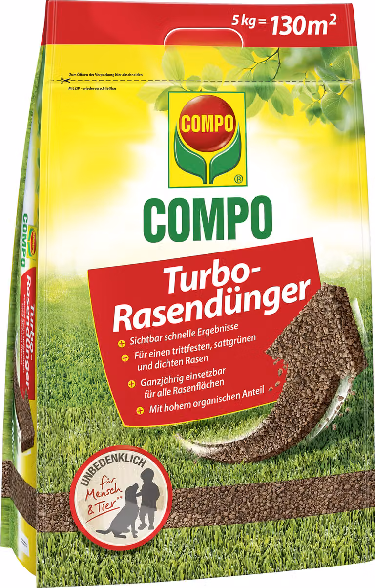 Concime per prato Turbo (5 kg) | Concime per prato di COMPO