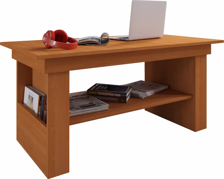 Tavolino in legno semplice | Dimensioni ca. H. 52 x W. 115 x D. 58 cm | Tavolo da soggiorno - Kobila