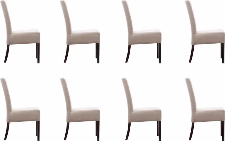 8x Stuhl Set Polster Sitz Stühle Garnitur Wartezimmer Kanzlei Praxis Lounge Club