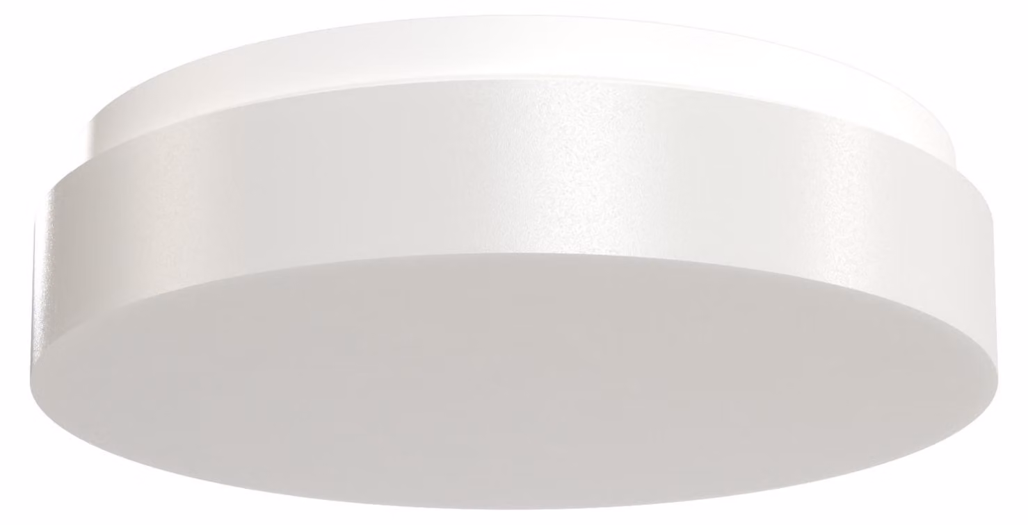 OSMONT IRI72789 IRIDA 3 Lampada da soffitto/parete in plastica, grado di protezione IP65, 3000/4000 K, LED da 19 W
