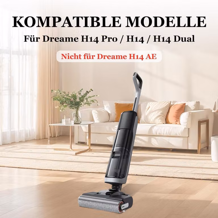 Set di spazzola rotante e filtro per aspirapolvere a secco/umido Dreame H14 Pro/H14/H14