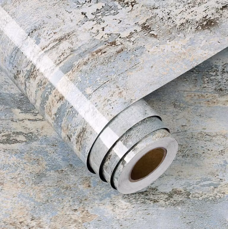 Solidchoice - Carta da parati effetto legno autoadesiva, 60 cm x 5 m, ideale per mobili e piani di lavoro