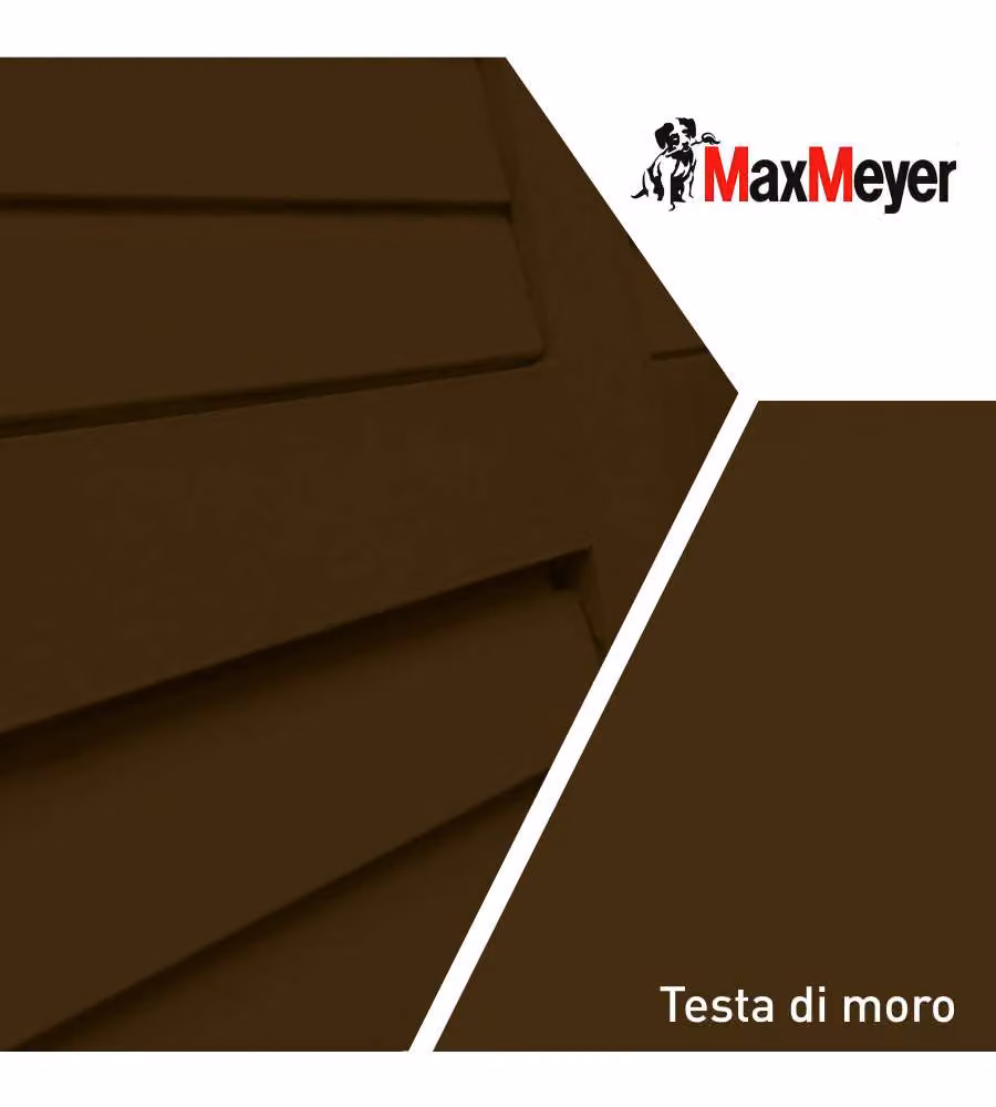 MaxMeyer Smalto a Solvente Brillante Testa di Moro R8017 0,125 l