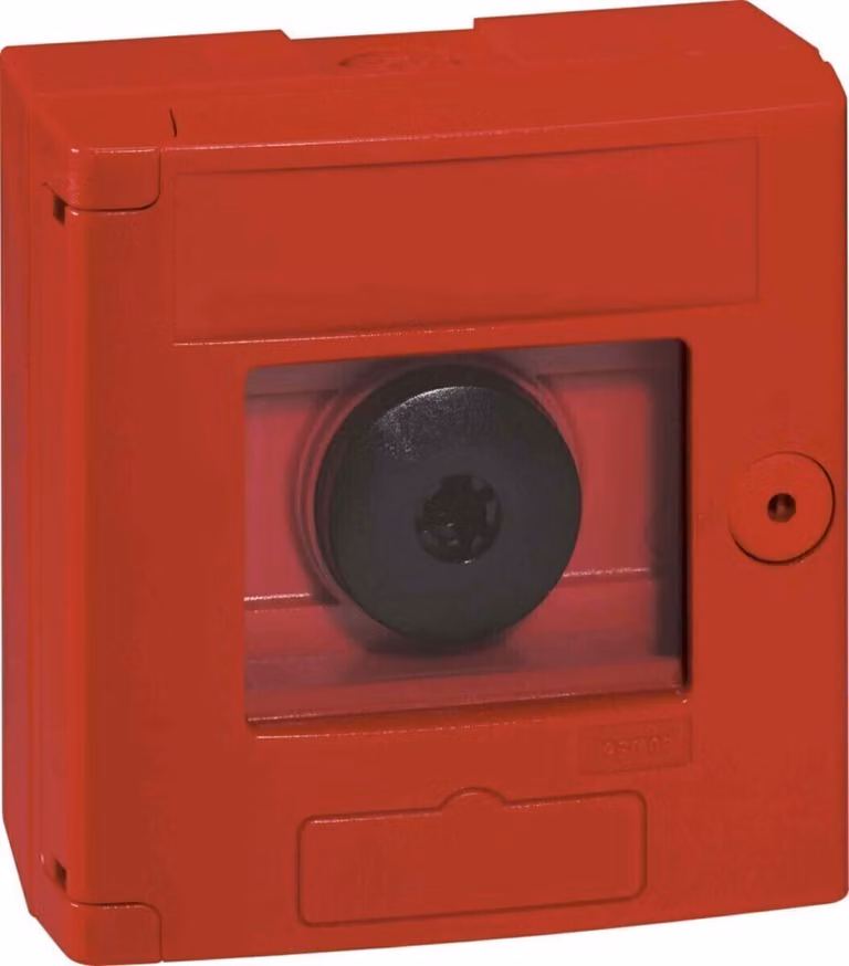 Cassetta di sicurezza con pulsante, IP44 IK0 - Arresto di emergenza completo IP44 38011