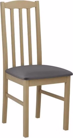 Sedia da pranzo imbottita EDON 12 - rovere sonoma / grigio scuro