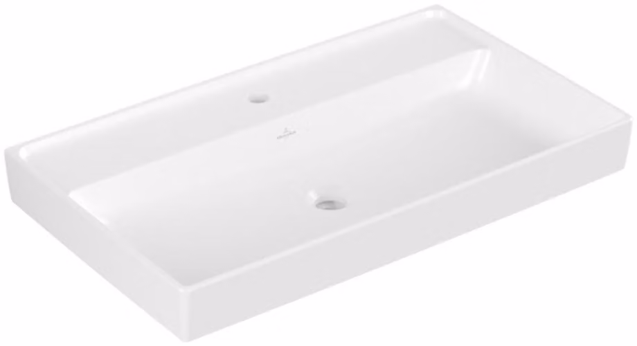 Villeroy & Boch Collaro lavabo armoire, 1 trou pour robinet, sans trop-plein, 800x465mm, 4A3381RW, 4A3381RW