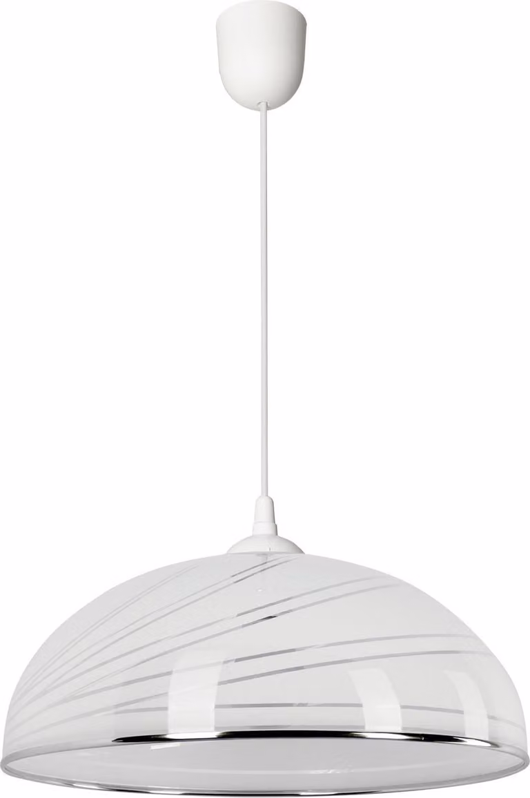Lampada a sospensione Simi bianca 1xE27x40W, dimensioni: 70x38x38 cm, IP20, Lampex