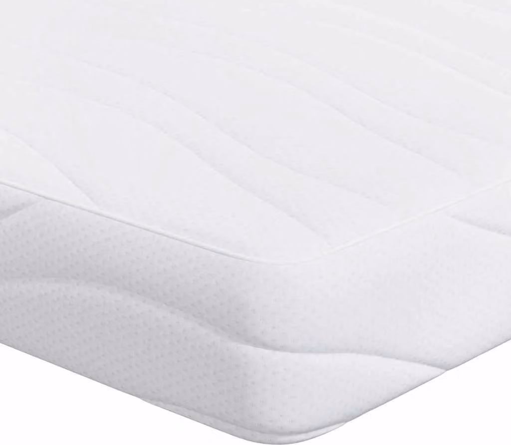 Materasso Bianco 200 x 200 cm Tessuto Jacquard