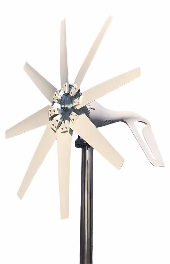 Turbina eolica - Turbina eolica - Generatore eolico - Energia eolica - Asse orizzontale - 3000W - 48V