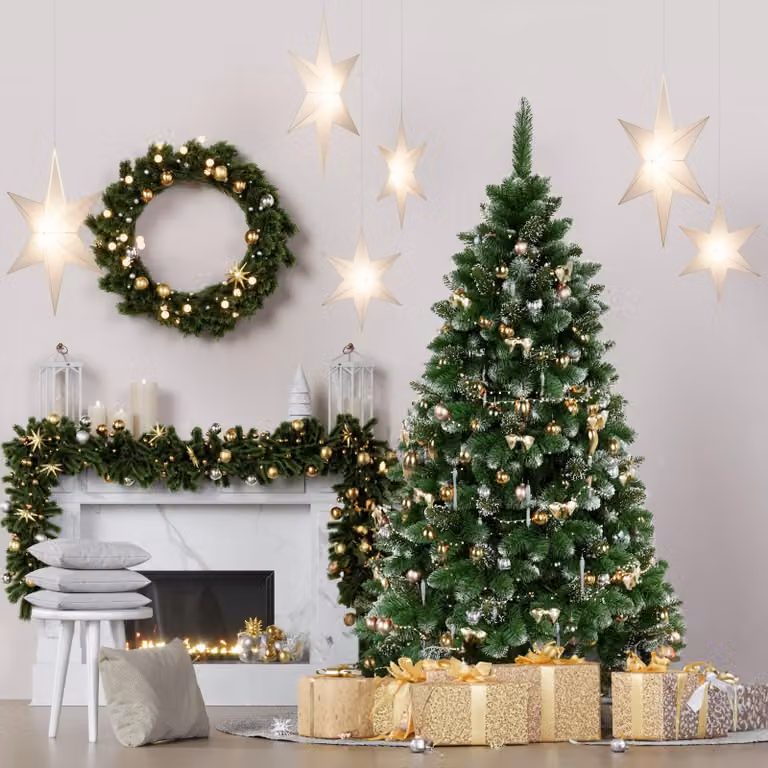 Albero di Natale artificiale Supporto per albero di Natale Pino NK9 220 cm 6072