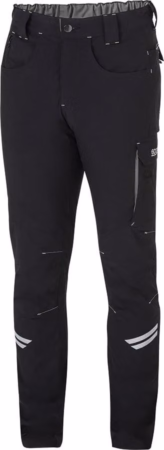 Pantaloni tecnici leggeri nero/grigio Kansas T1 - S